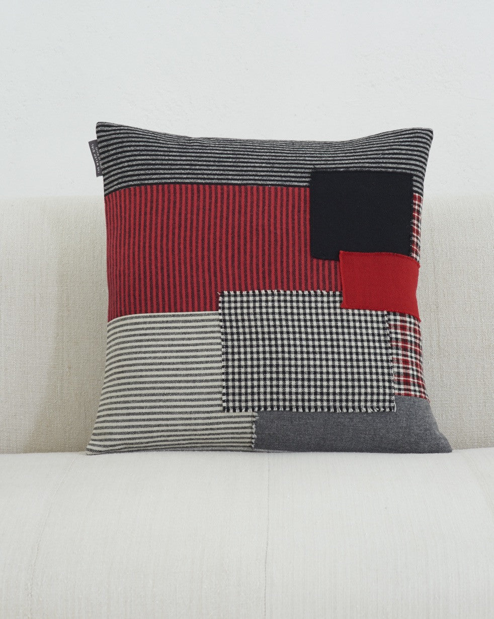 Patchwork Cushion IX