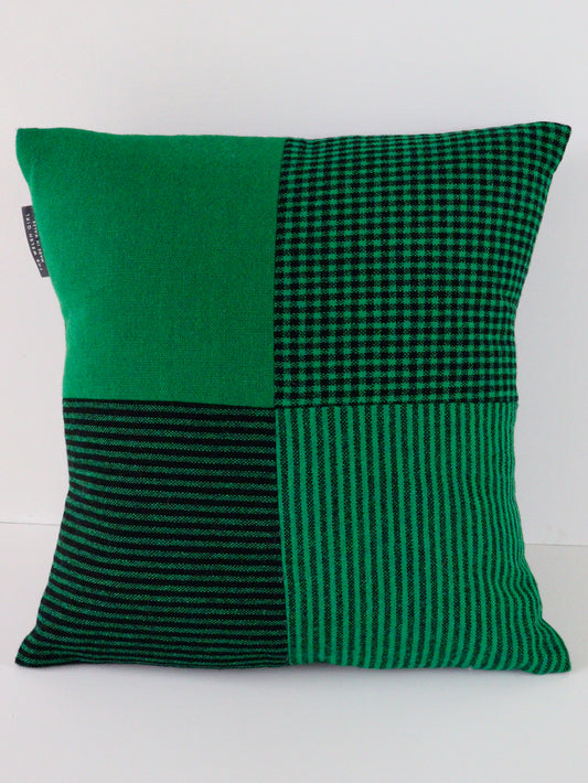 Heritage Emerald & Black IV Patchwork