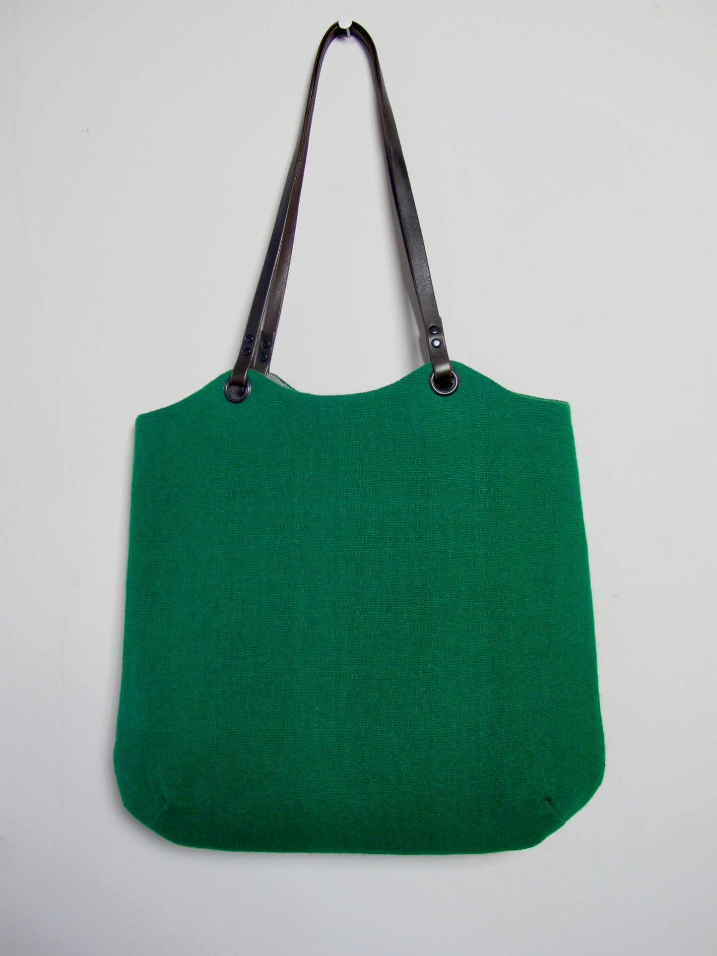 Blockwork Tote Bag - green block I