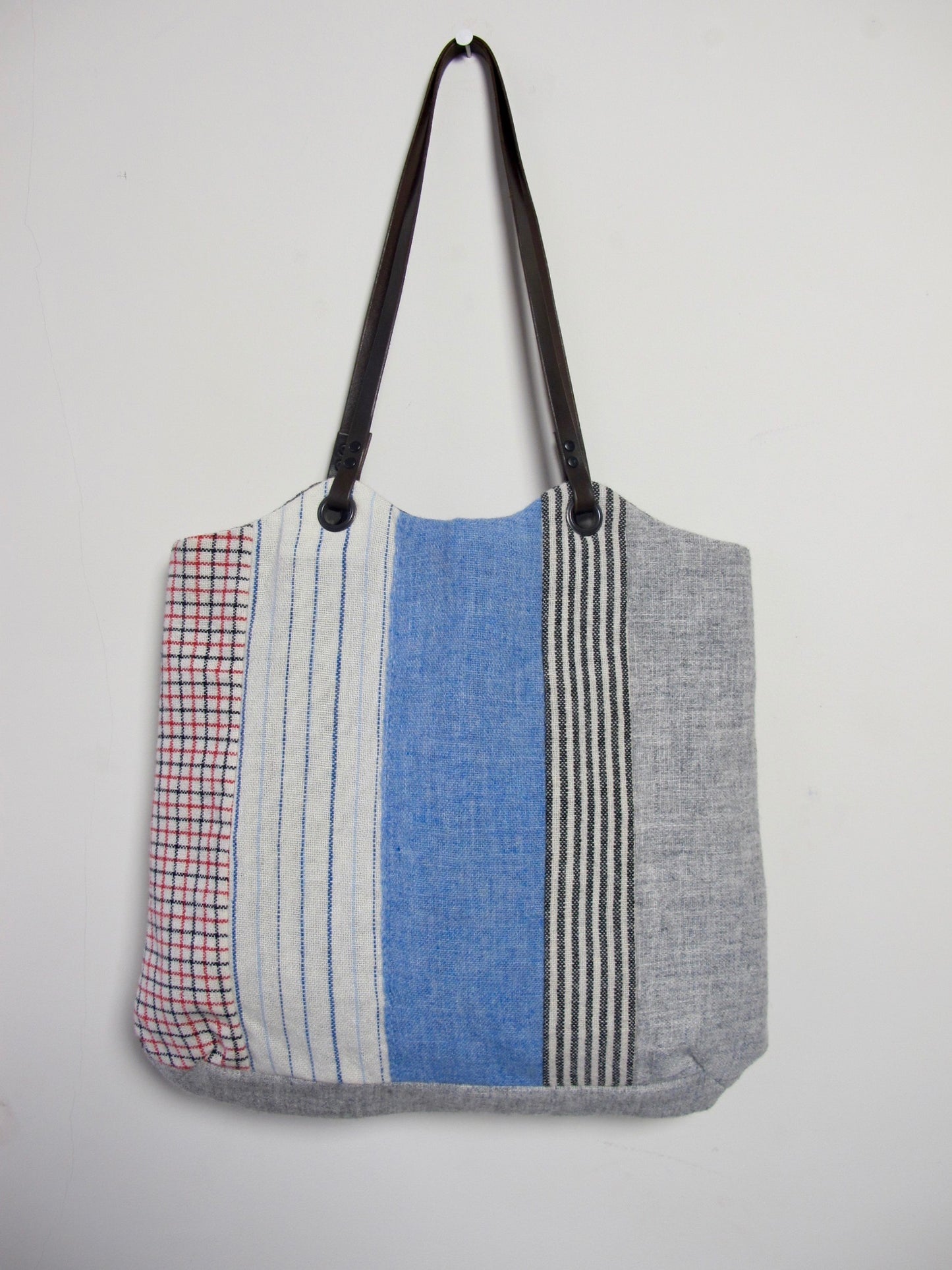 Blockwork Tote Bag - shirting I