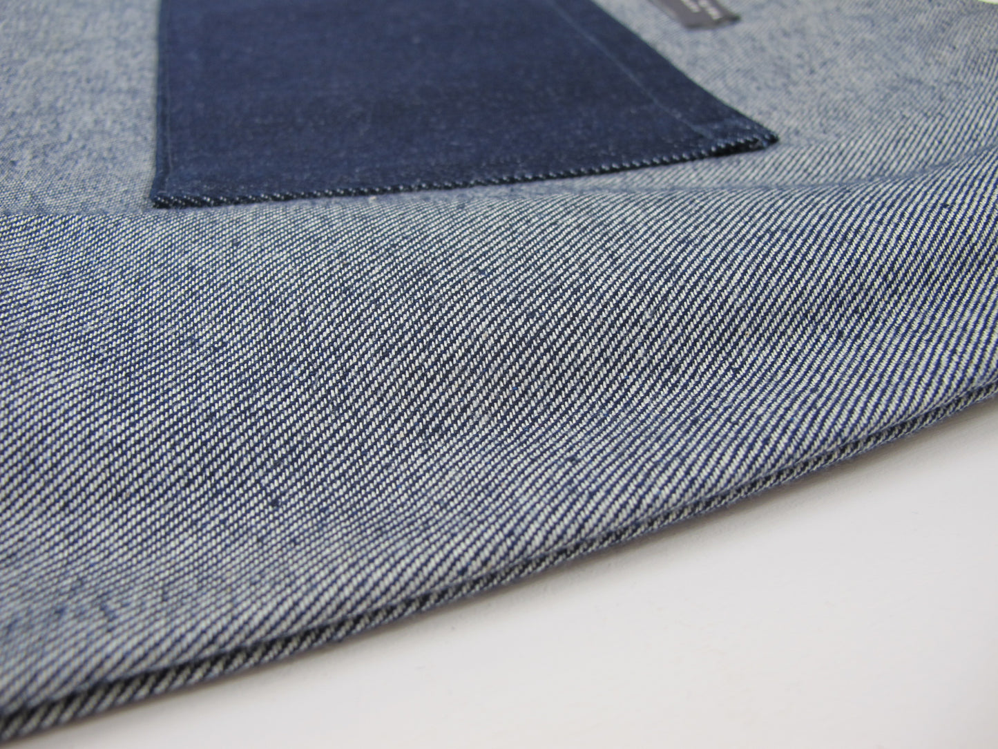 Blockwork Tote Bag - old school navy IV
