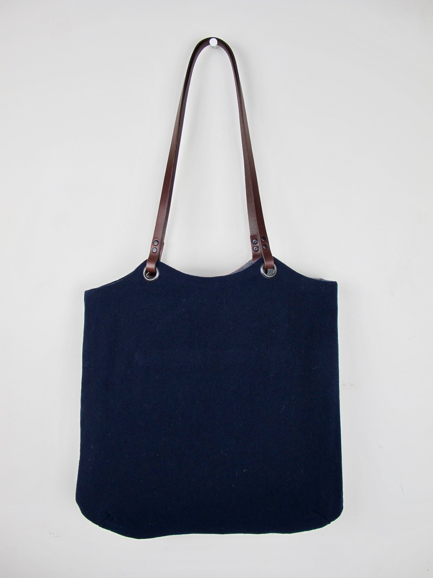 Blockwork Tote Bag - old school navy IV