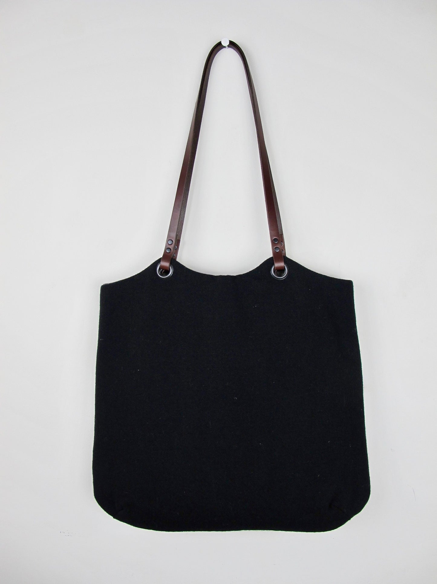 Blockwork Tote Bag - old school black I