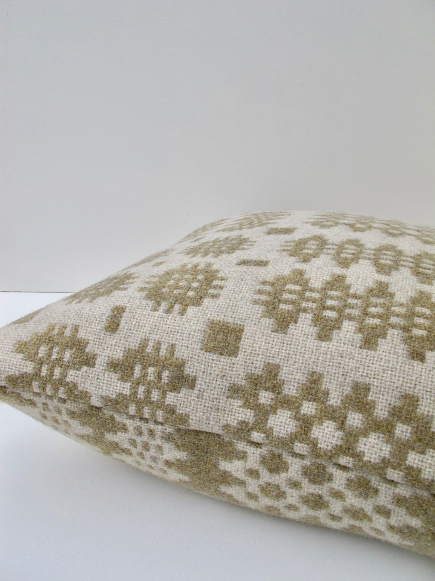 Sand and natural Tapestry Cushion - 18"