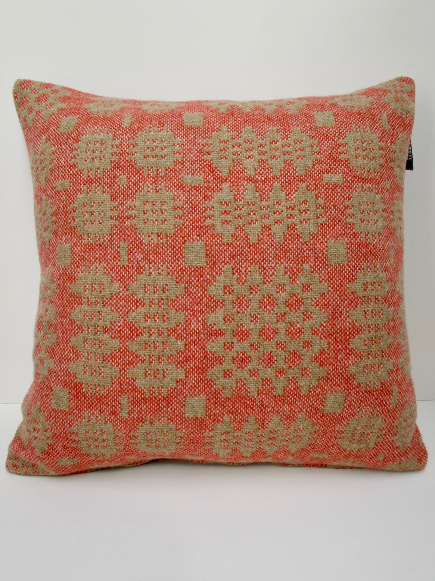 Sand and Coral Tapestry Cushion - 18"