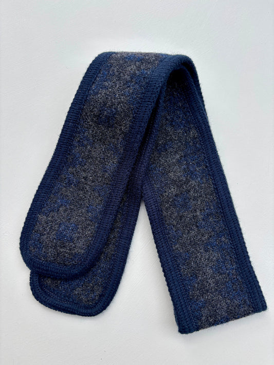 Cwtch Scarf - Midnight & Graphite II