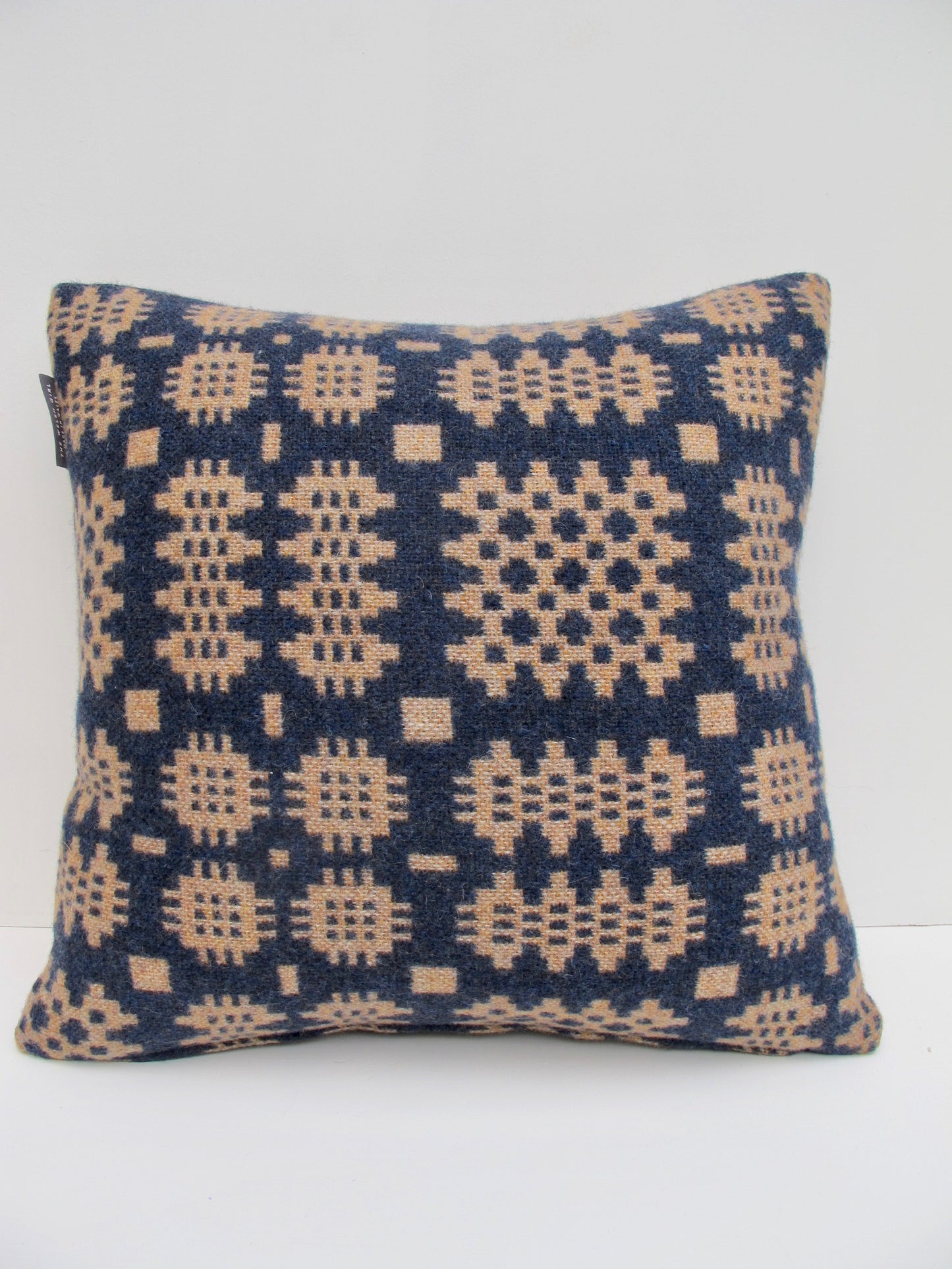 Indigo Blue & Mixed Spice Cushion - 18"