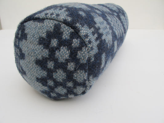 Indigo Blue & Aqua I Bolster Cushion