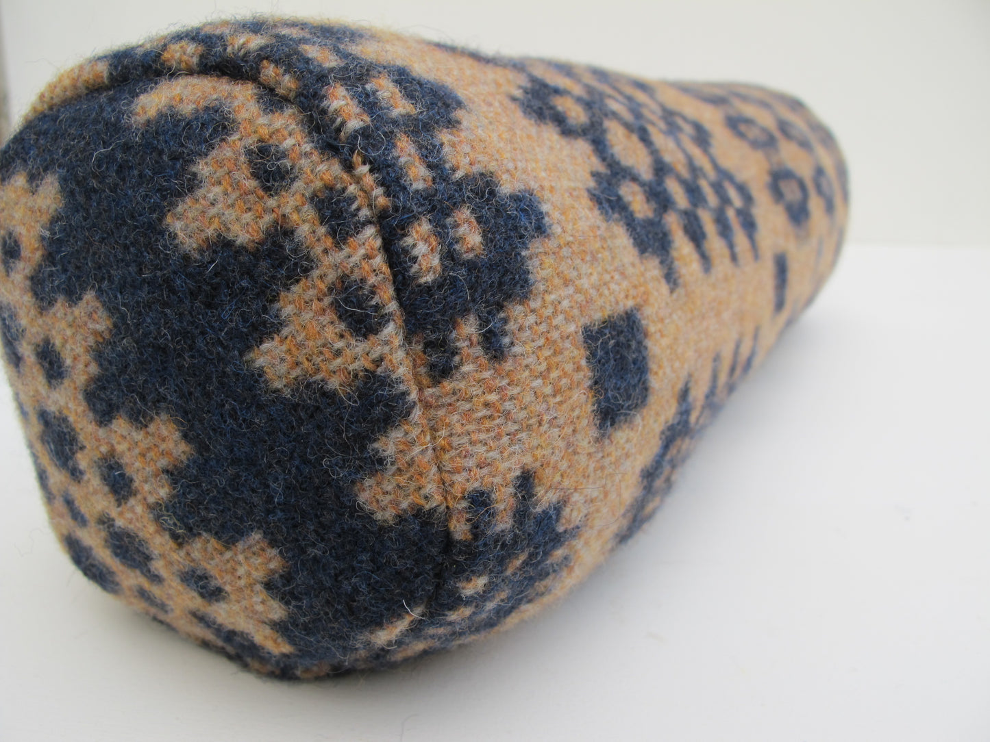 Indigo Blue & Mixed Spice II Bolster Cushion