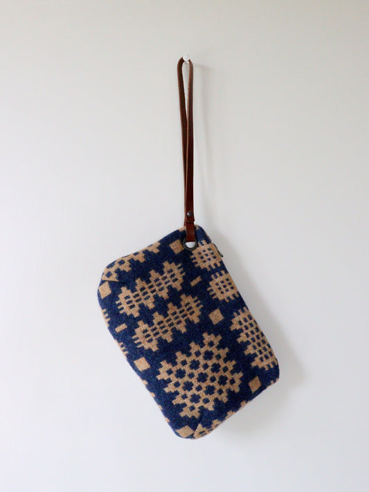 Indigo & Mixed Spice I Wristlet Bag