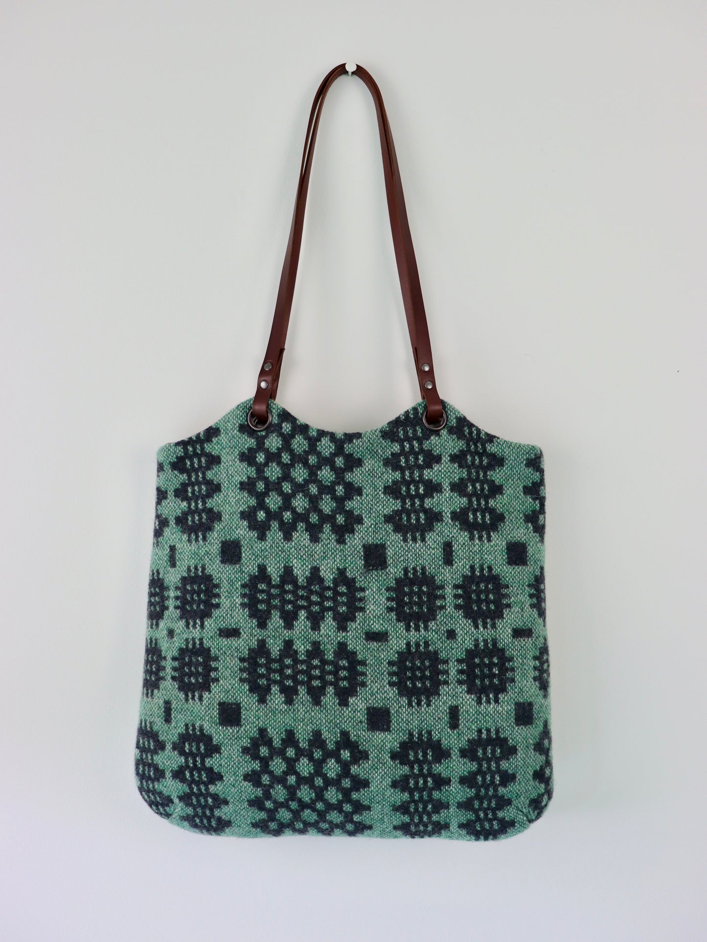 Tapestry Tote - Coal & Holly II