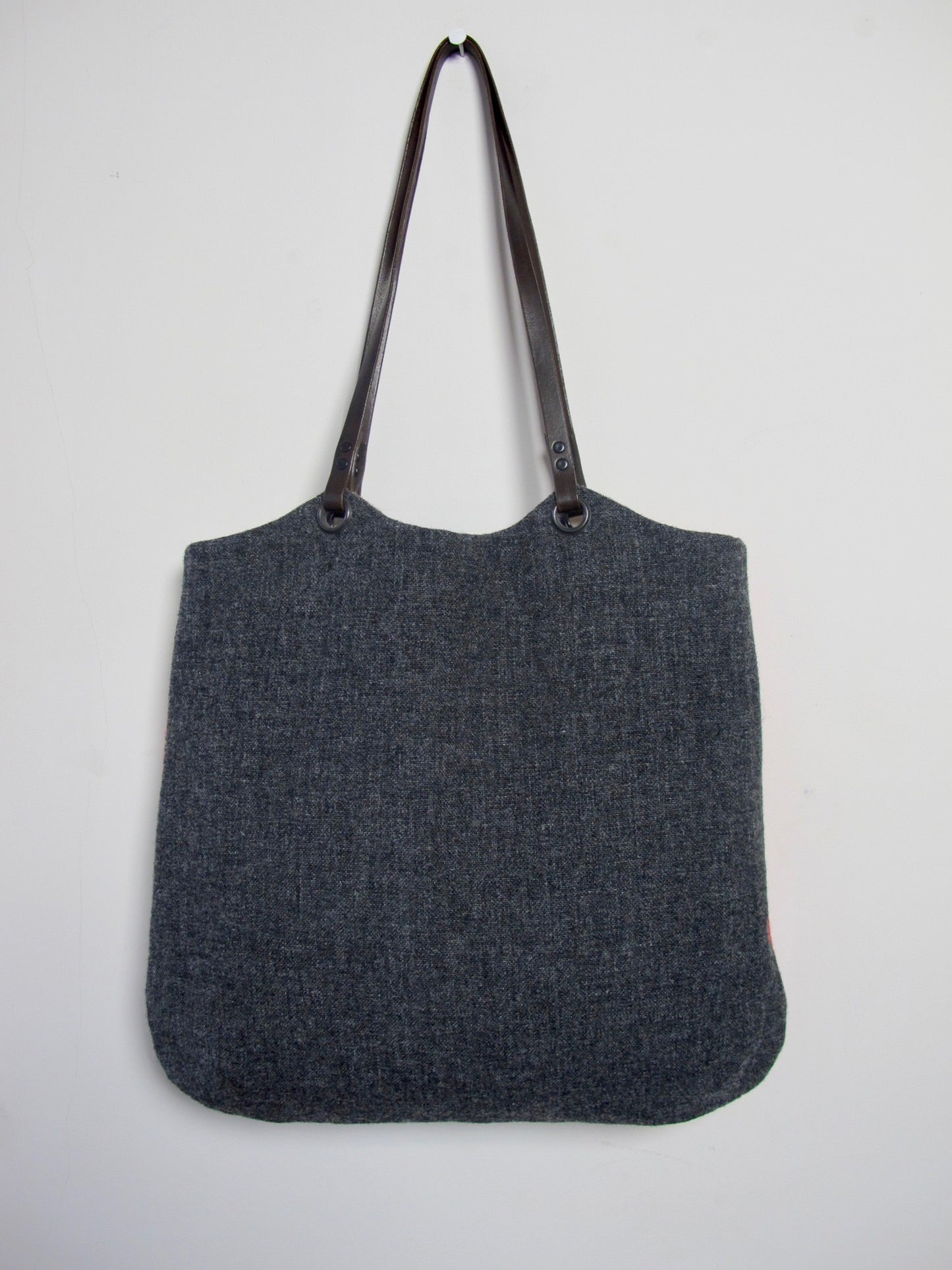 Blockwork Tote Bag - grey block I