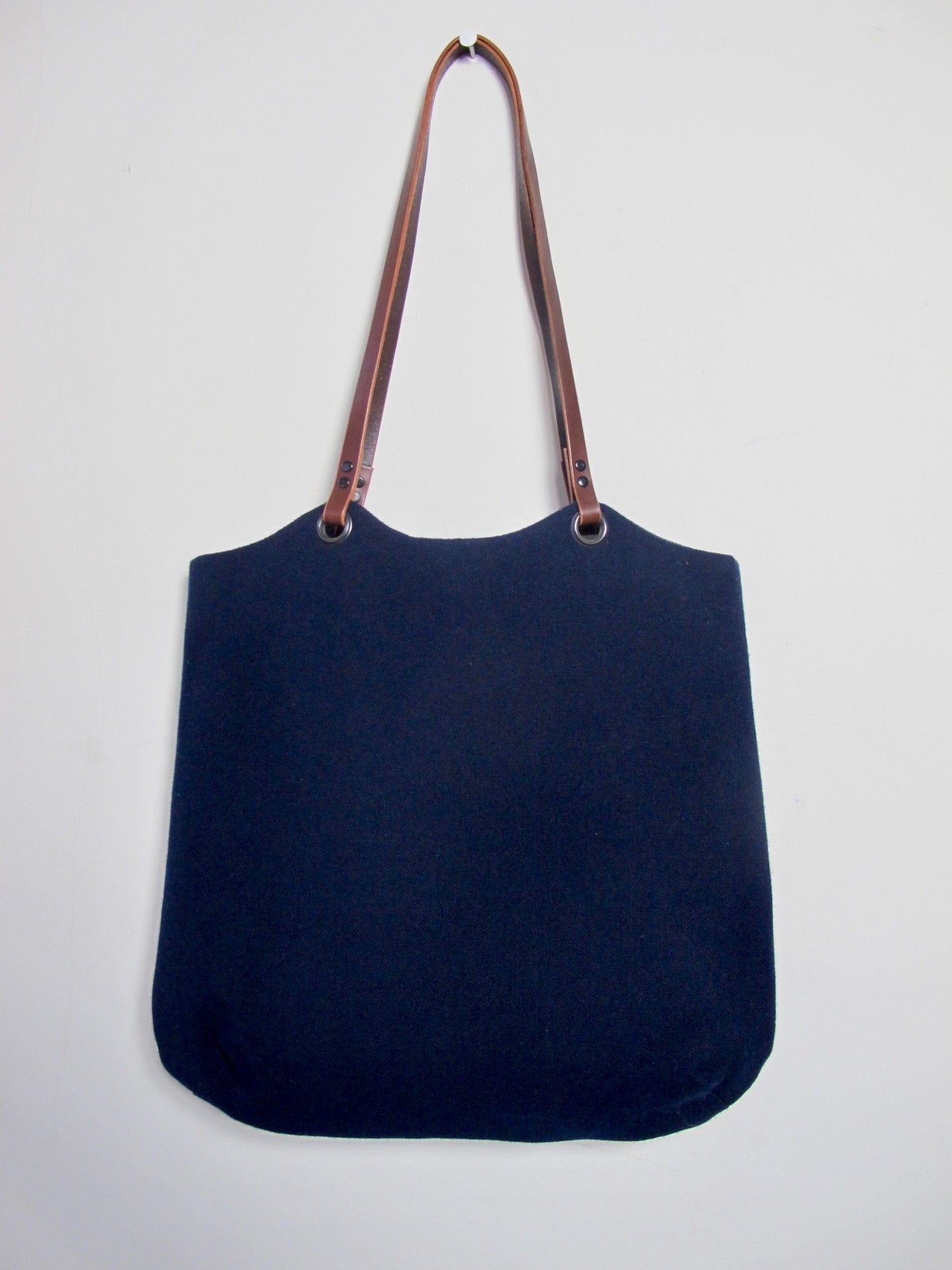 Patchwork Tote Bag - old school navy I