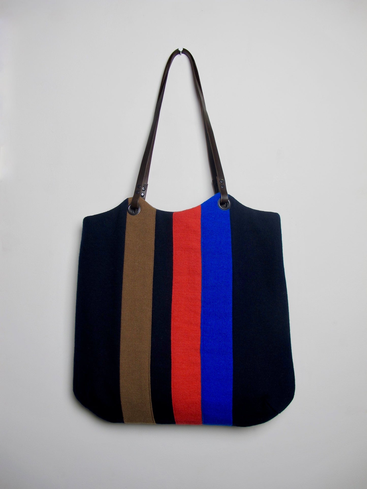 Blockwork Tote Bag - old school navy I