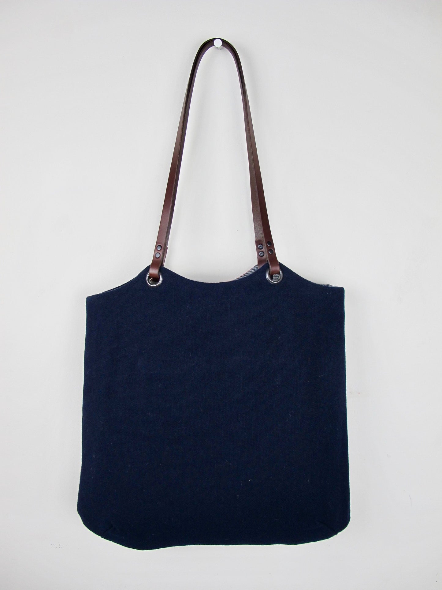 Patchwork Tote Bag - old school navy IV