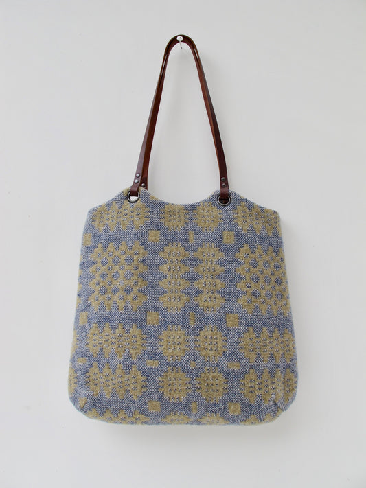 Tapestry Tote - Sand & Denim II