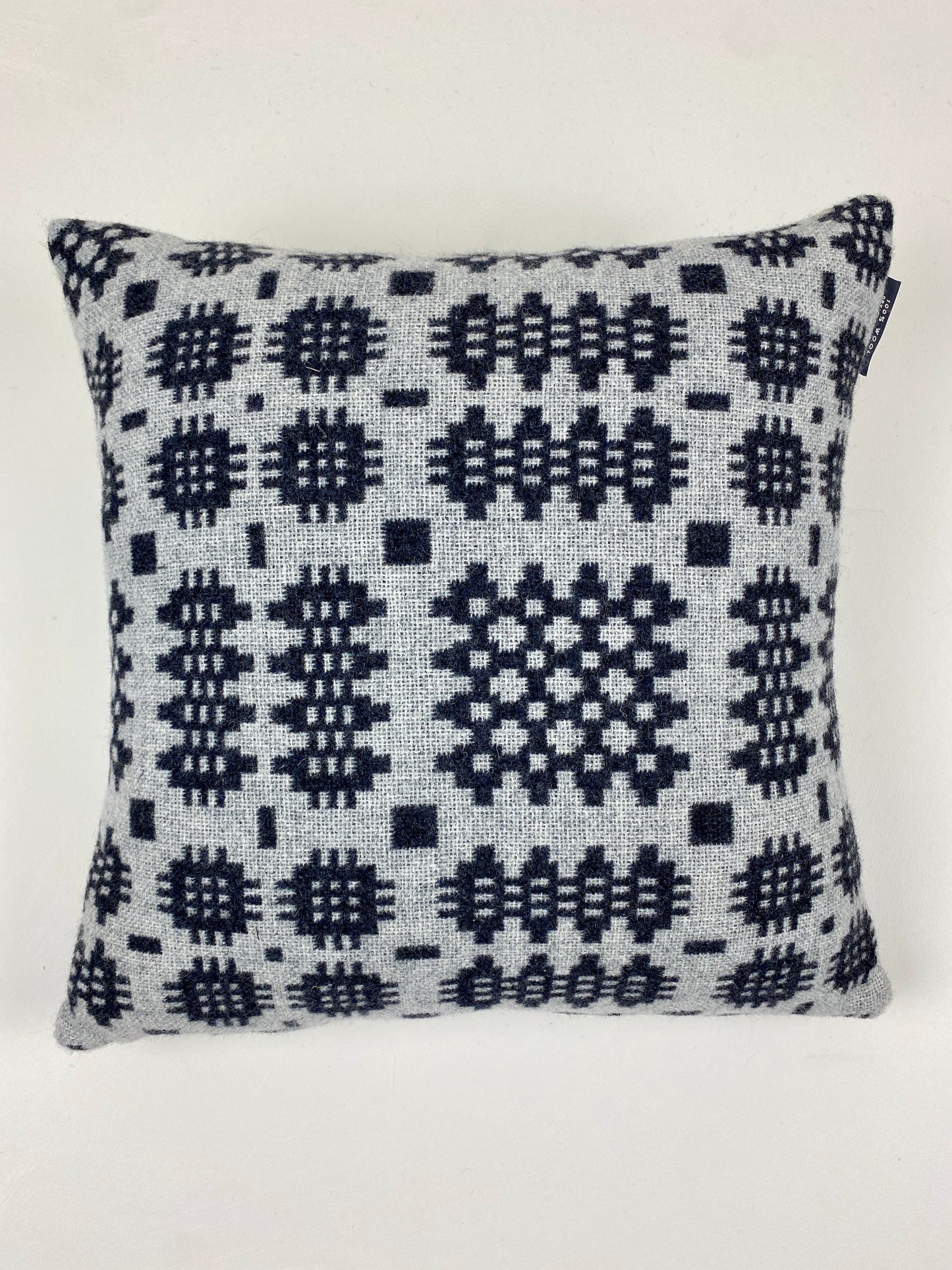 Coal & Cloud Tapestry Cushion - 18"