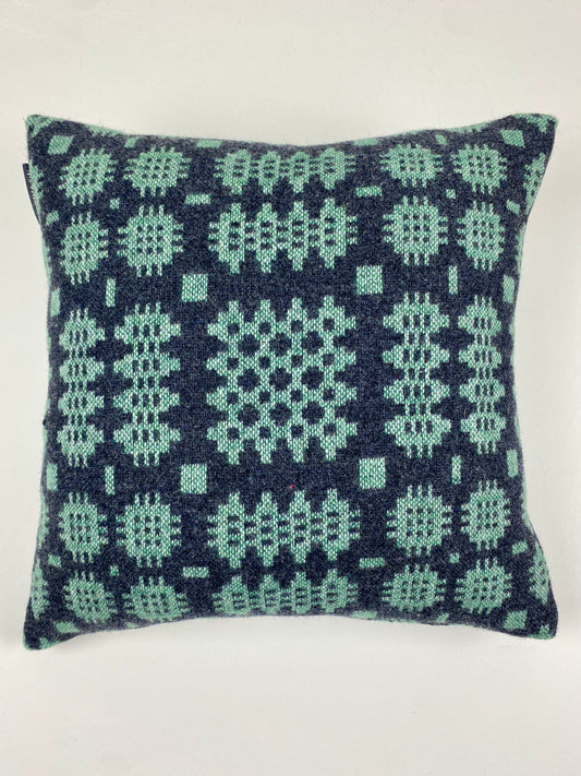 Coal & Holly Tapestry Cushion - 18"